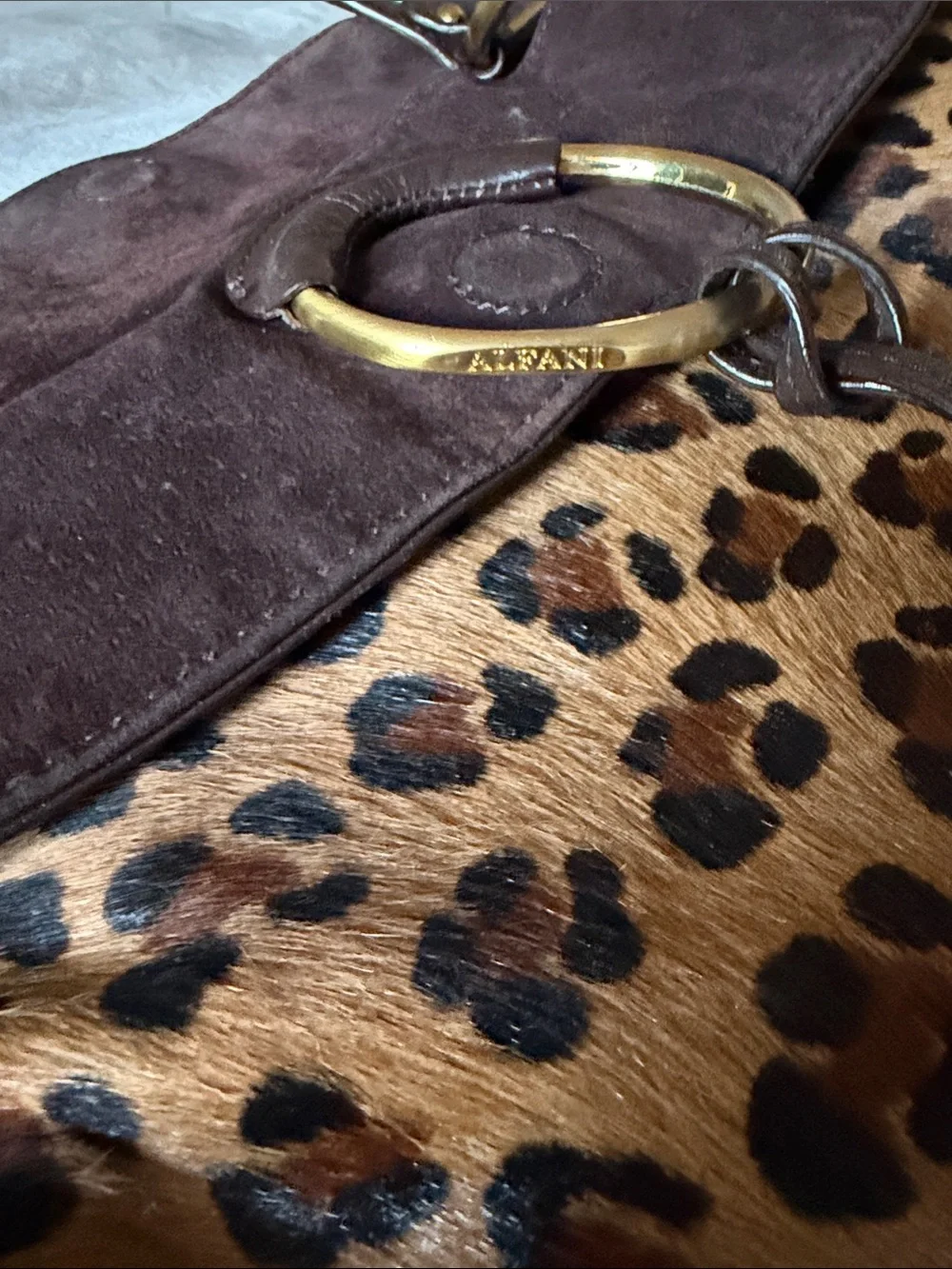 Alfani leather eye catching